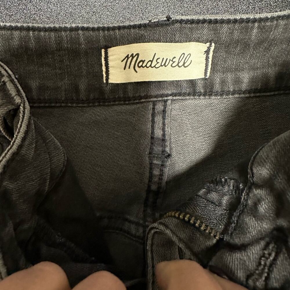 Madewell Curvy High-Rise Skinny Jeans in Black Sea Size 24 - Picture 8 of 8